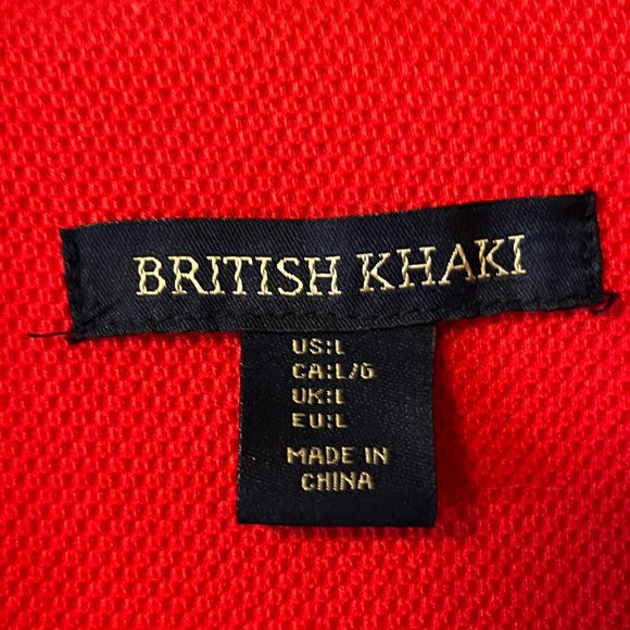 British Khaki Red Blazer - Picture 3 of 3